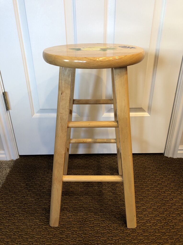 Wooden Bar Stool