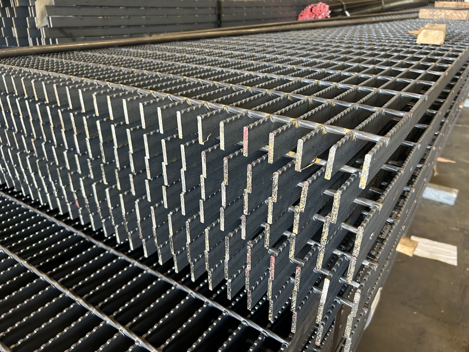 Steel Bar Grating In Stock! Serrated Steel 1" x 3/16" x 36" x 288" - $766.00 each
