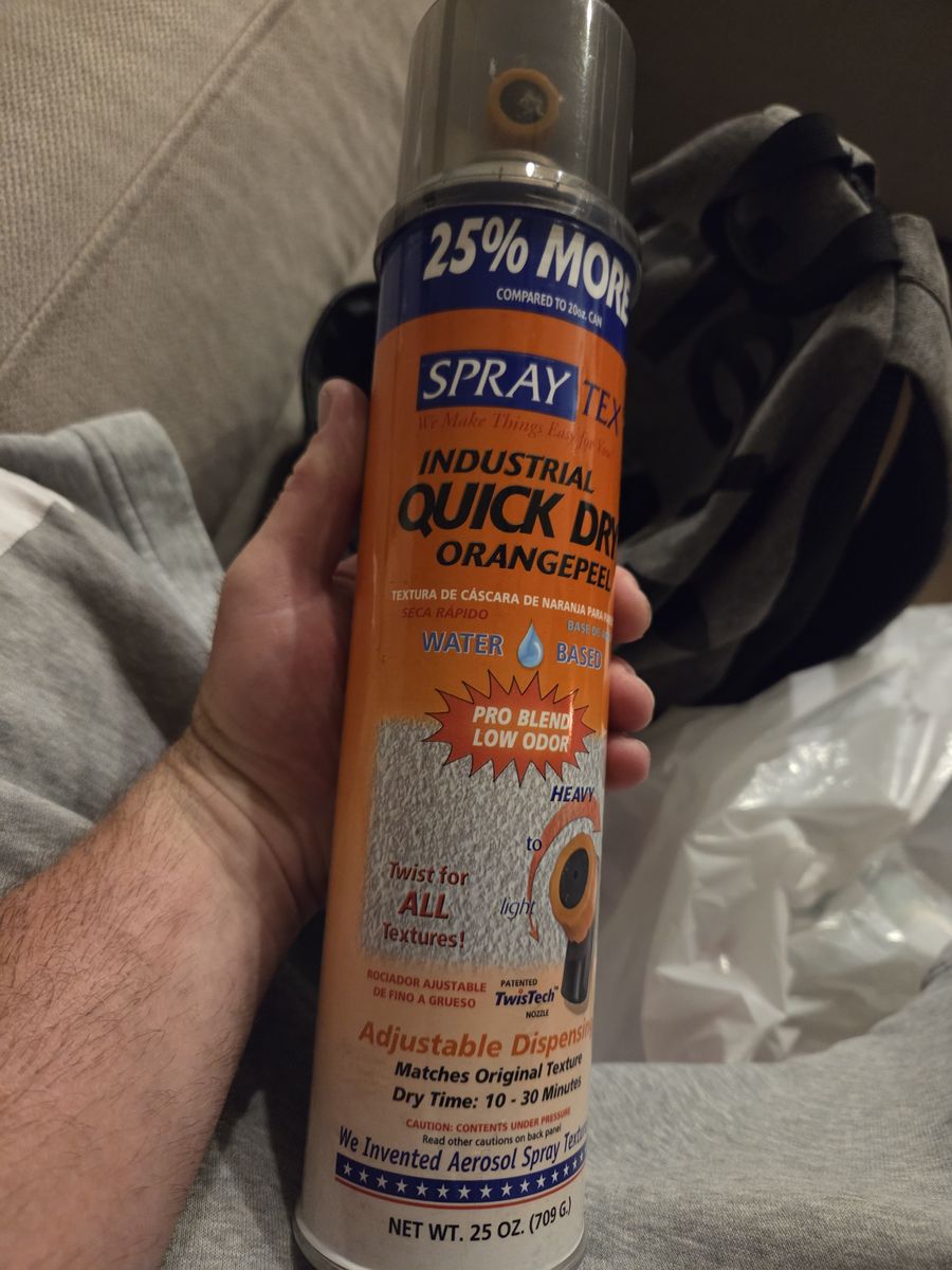 25 oz orange peel texture
