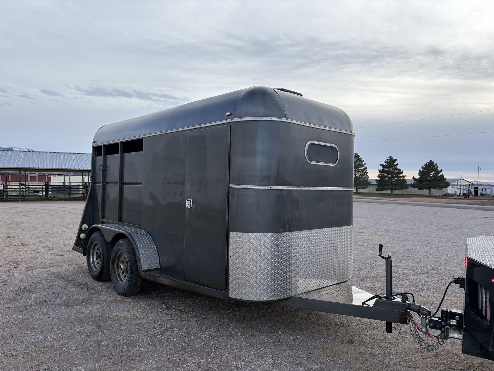 2-horse Slant Load Horse Trailer