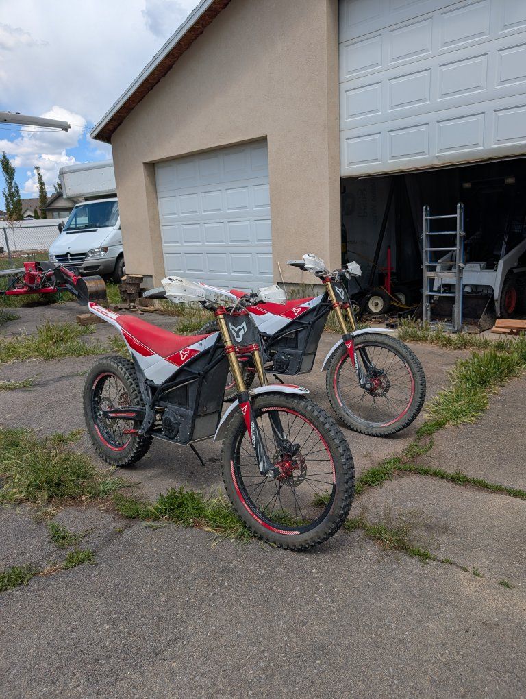 Arctic leopard. Electric dirt bike. More than Surron. RFN. Beta explorer. Less money than a Stark Varg