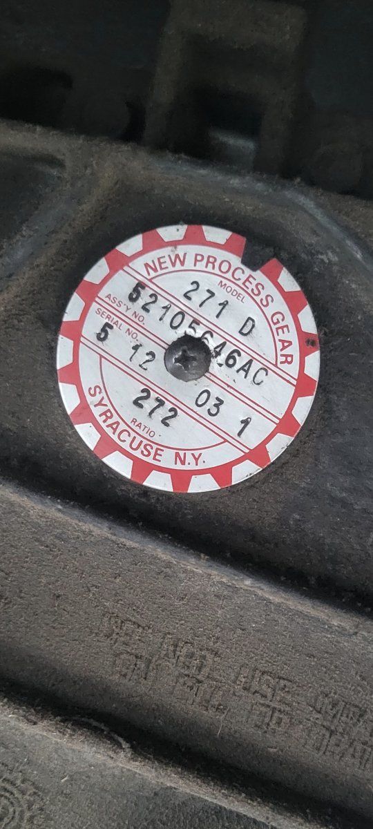 dodge 271d transfer case