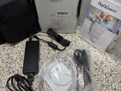 OxyGo Next Portable Oxygen Concentrator with Bag and Accessories