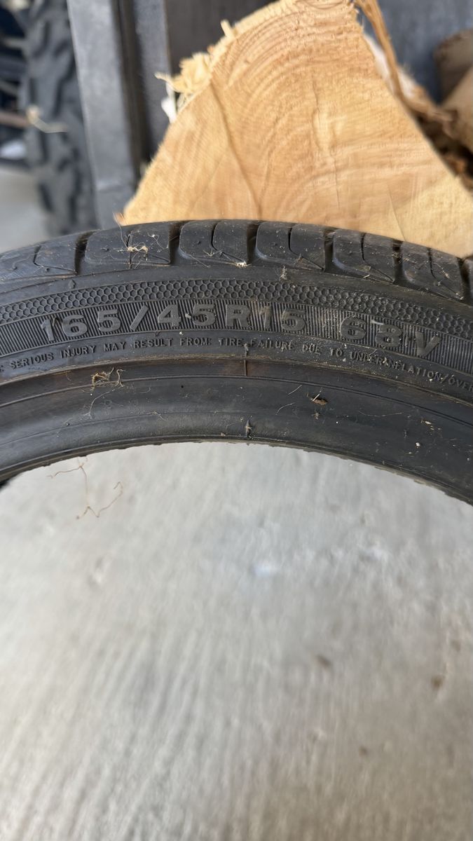 165/45/15 federal low pros