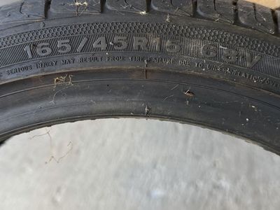 165/45/15 federal low pros