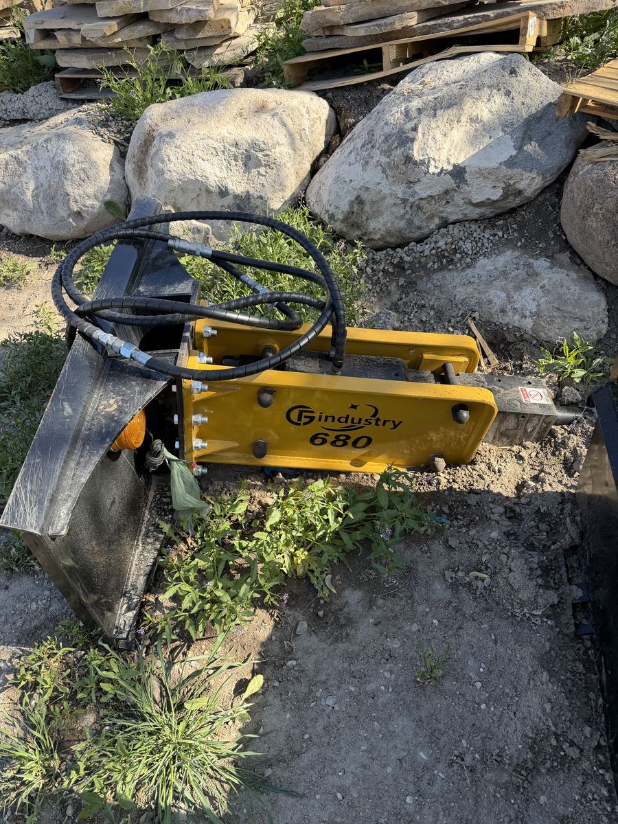 Brand new- skid steer hammer breaker- never used