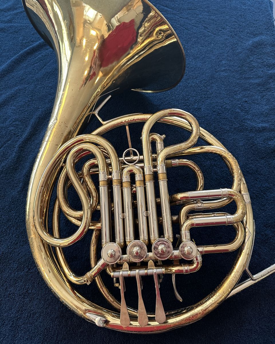Vintage C.G. Conn 6D Double French Horn - USA Made - Beautiful Tone & Case