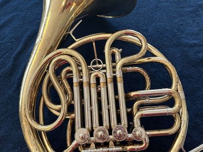 Vintage C.G. Conn 6D Double French Horn - USA Made - Beautiful Tone & Case