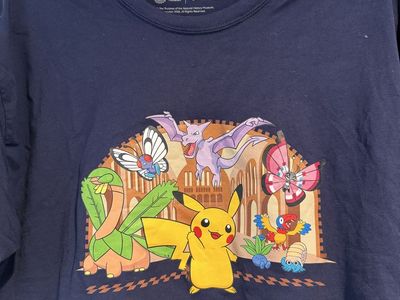 Pokemon X Natural History Shirt Adult XL
