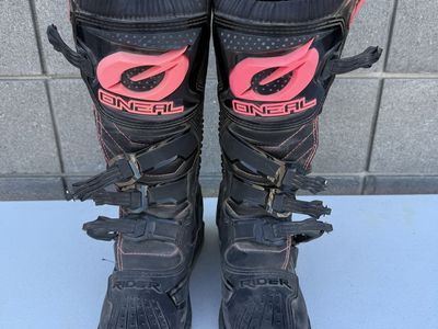 Women’s O’Neal Rider Motocross Motorcycle Boots Oneal - Size 9
