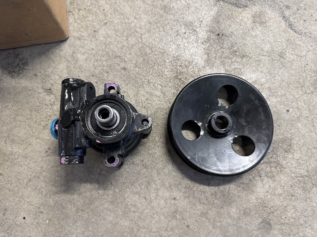97 TJ 4.0 Remanufactured Power Steering Pump