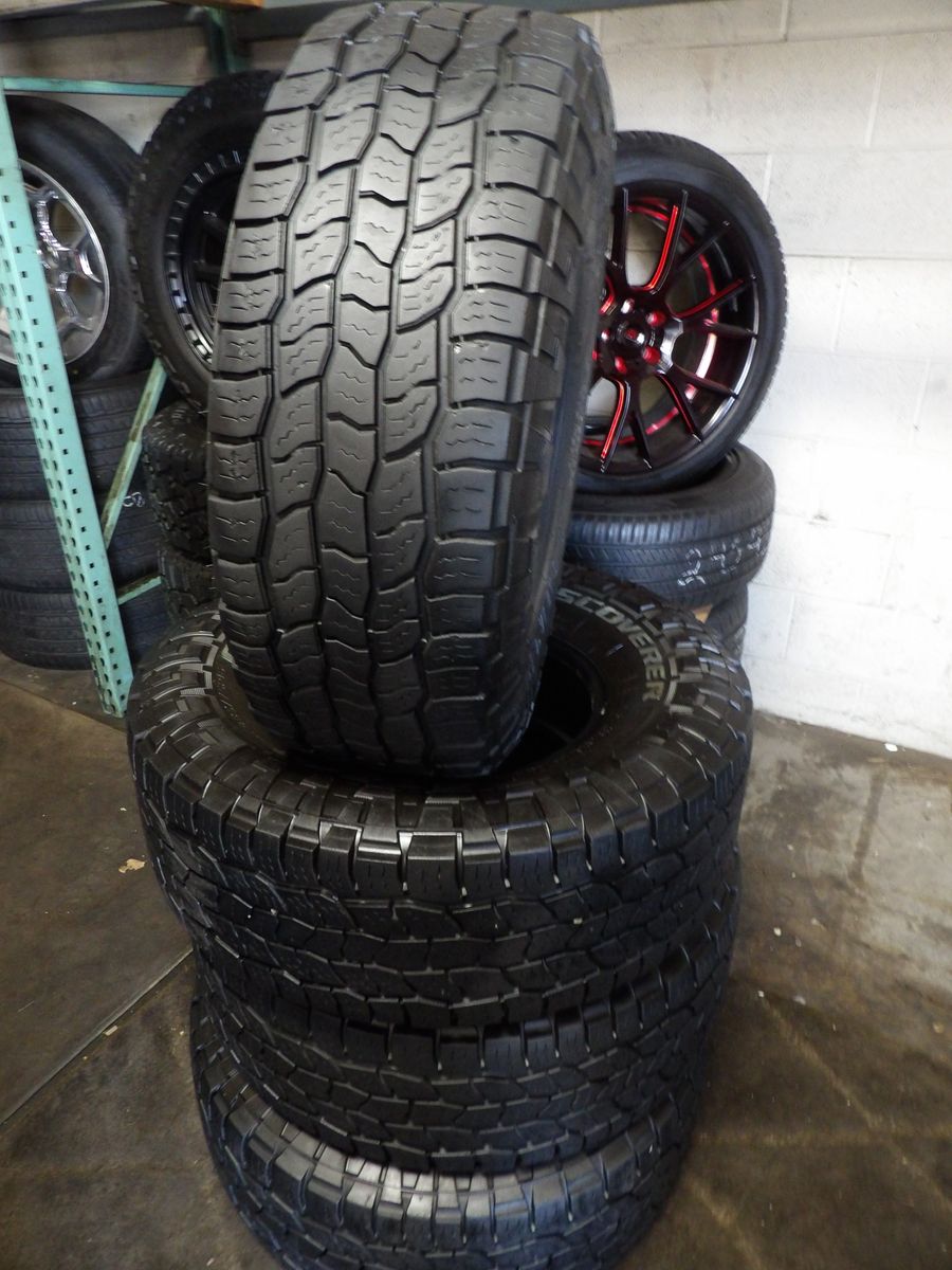 285/75R16 COOPER DISCOVERER AT3 SET OF USED TIRES
