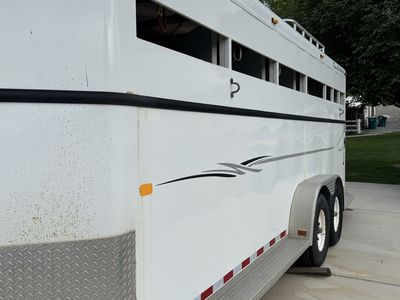 Trails West 4 Horse slant Bumper Pull