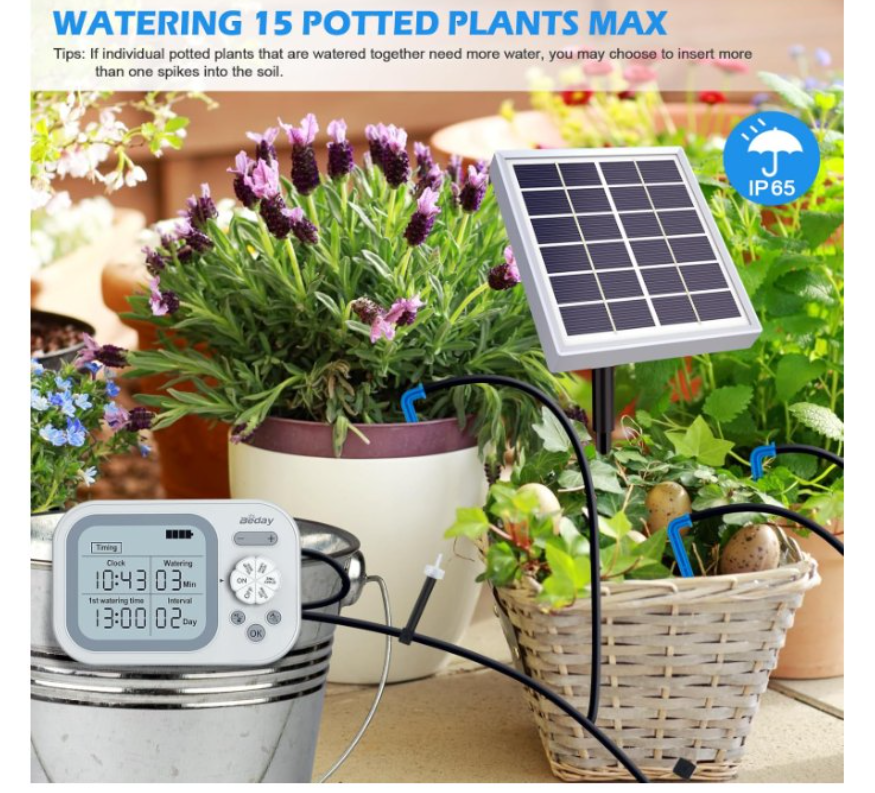 New in box Solar Automatic Drip Irrigation System