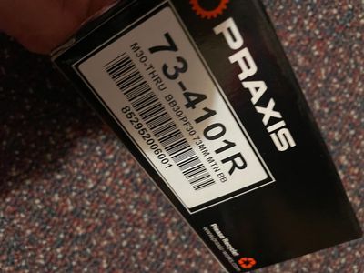 Praxis Bottom Bracket Press Fit 30/30