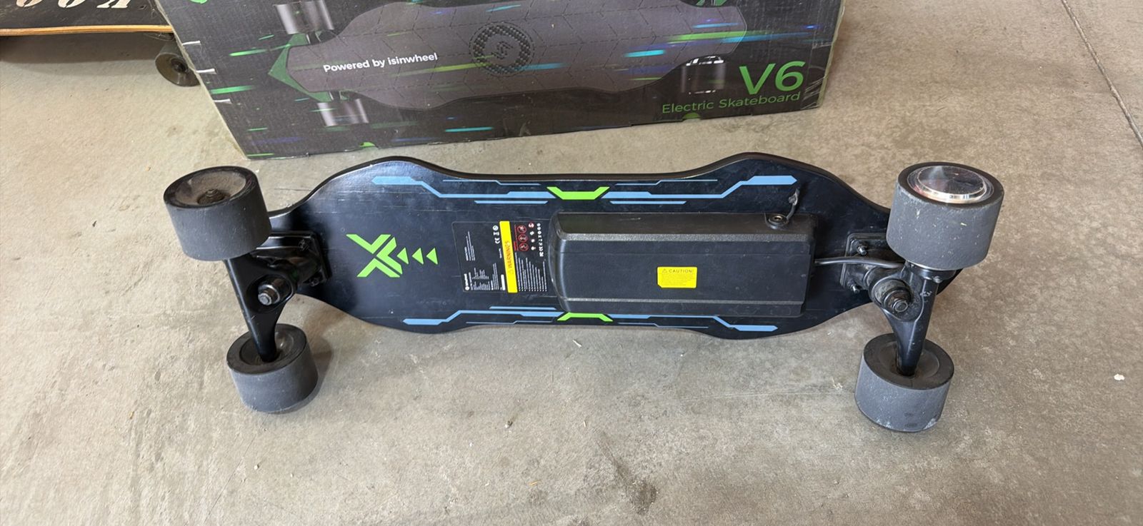 Isinwheel v6 electric skateboard