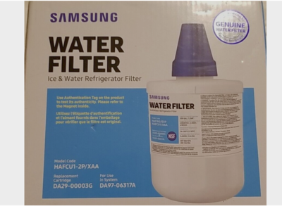 4 PACK Samsung Water Filters HAFCU1-2P/XAA 2 Filters Per Box NEW
