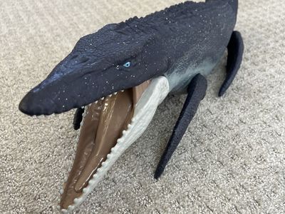 Large Mosasaurus Dinosaur