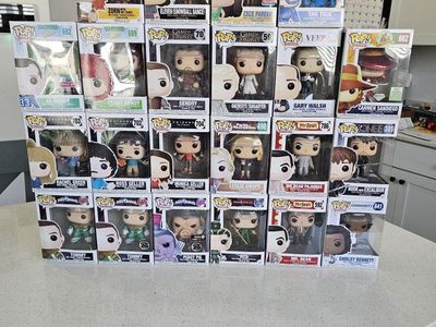 Various TV show funko pops