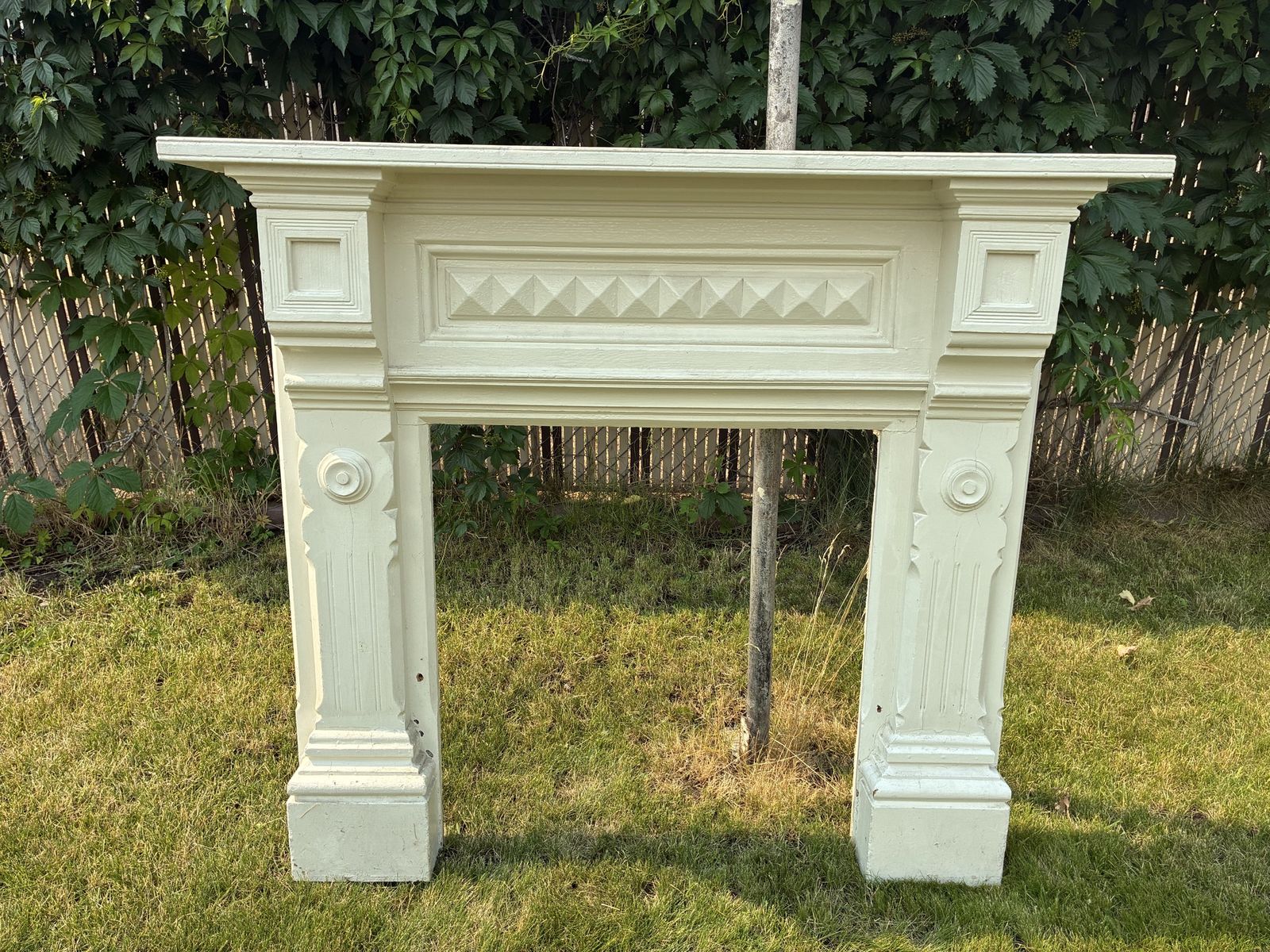 Antique Fireplace Facade