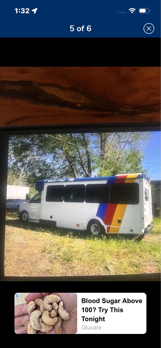 2013 Chevrolet Express Cutaway Bus 6.6L Duramax Allison Trans, 105K Miles, Minor Suspension Issue