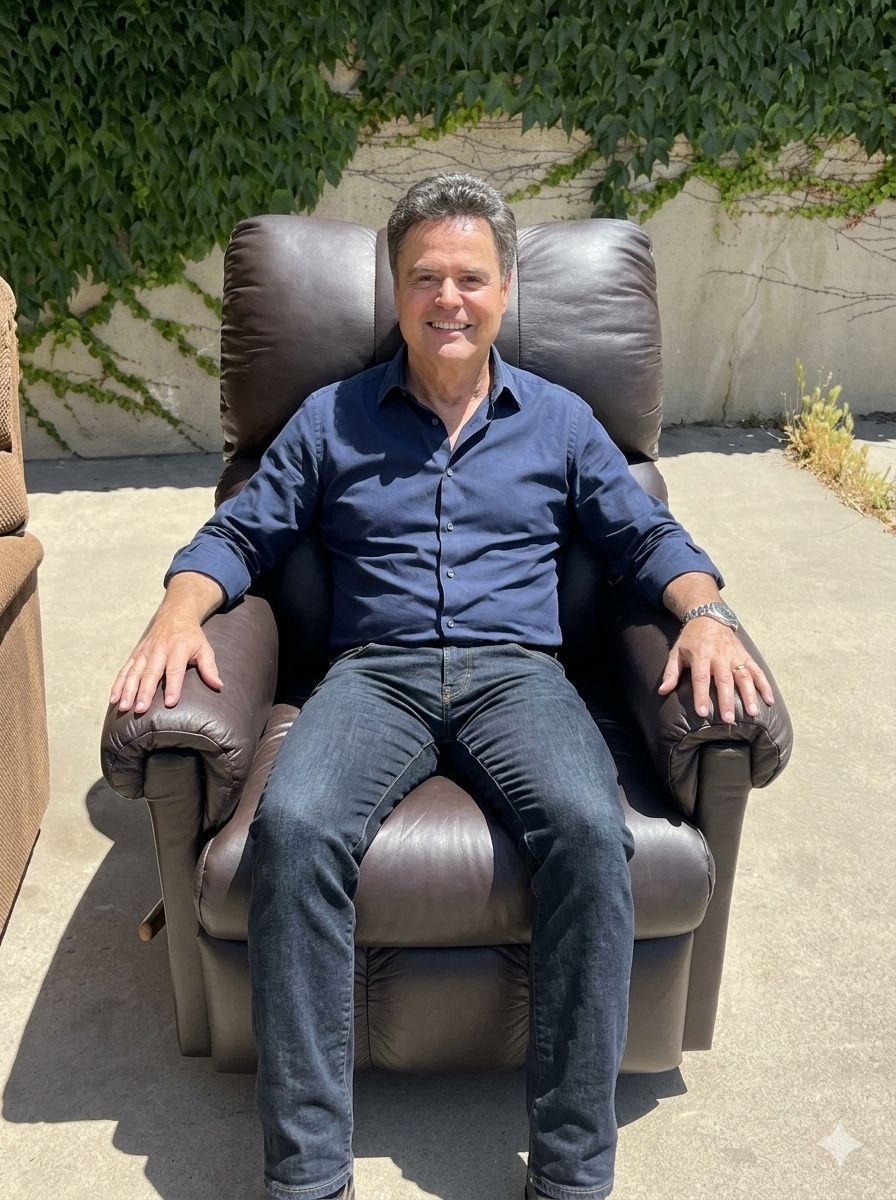 La-Z-Boy recliner chair leather or fabric like new