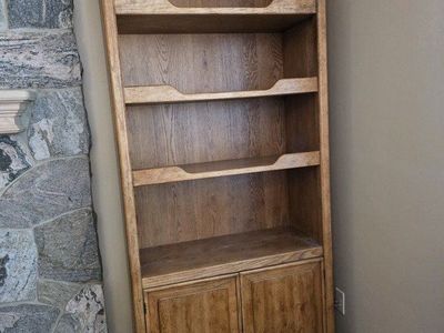 Oak Bookshelves