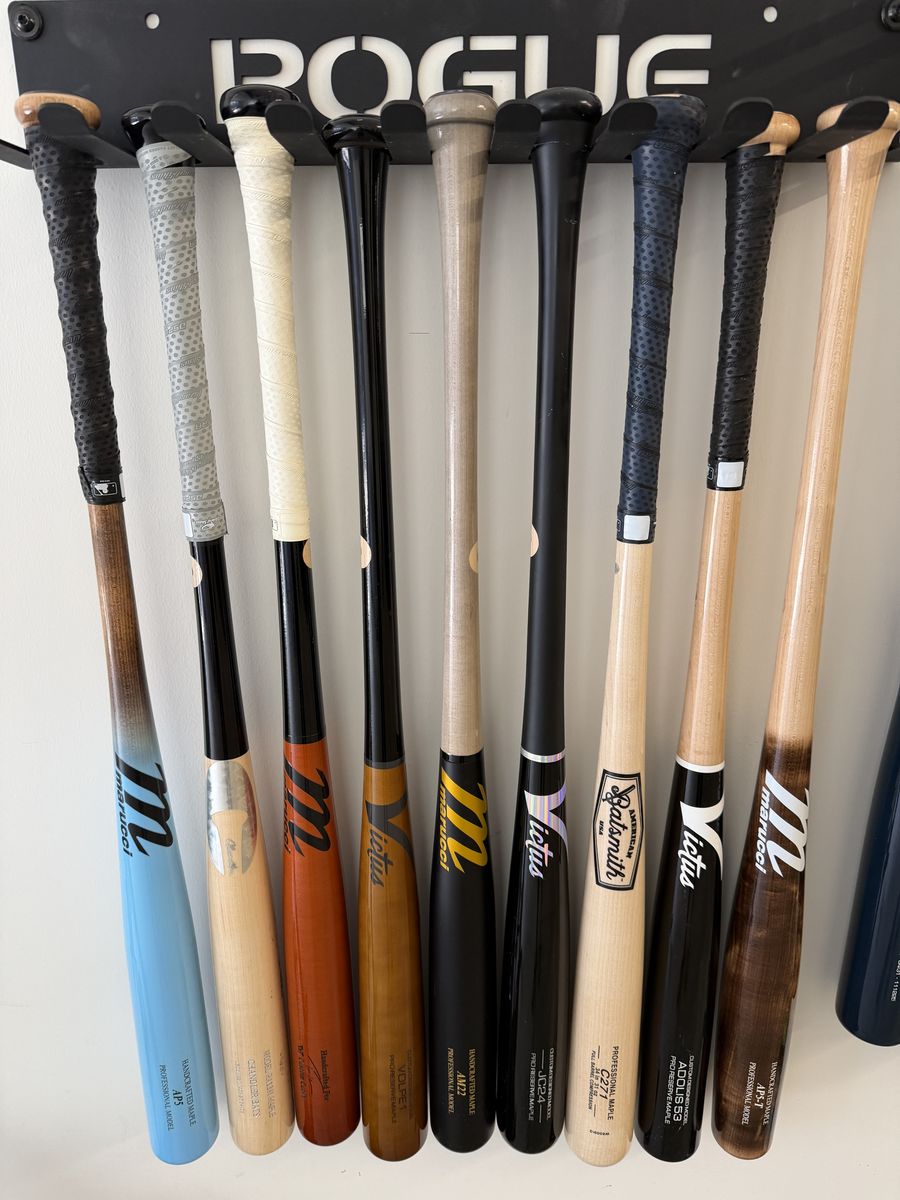 Marucci, Victus, Chandler, American Batsmith MLB dot maple wood bats all 34/31