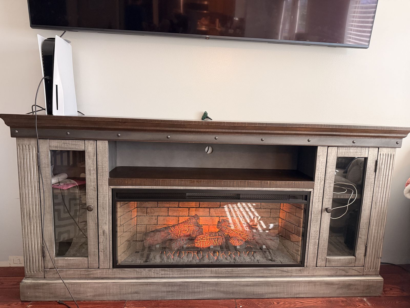 TV stand/ fireplace