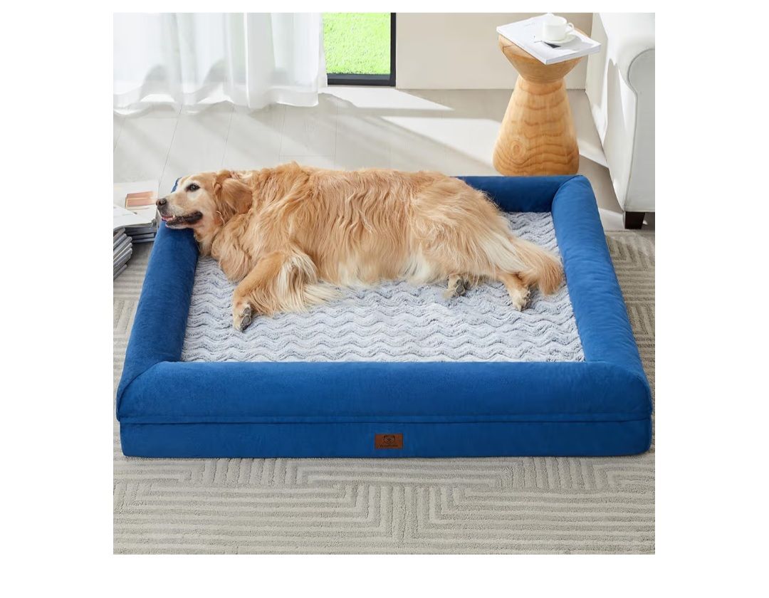 NEW WNPETHOME XXXL Big Dog Orthopedic Bed