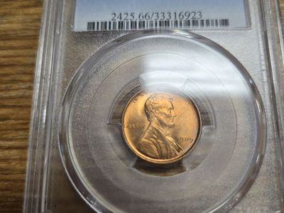 The penny experts coin show said best looking one they handled 1909 VDB Lincoln Wheat Cent PCGS MS66RD Graded Penny