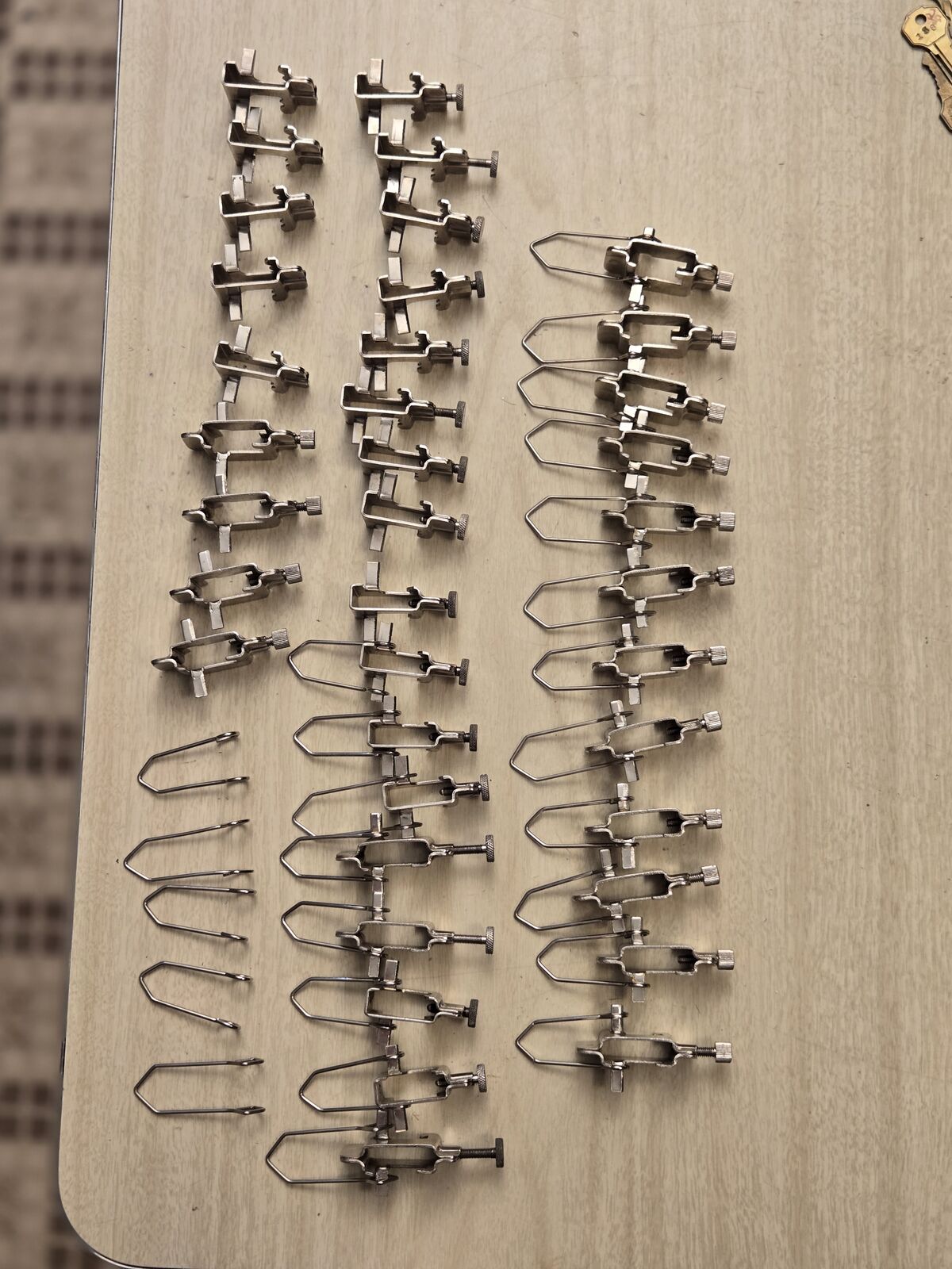 Knife Edge Lever Clamps