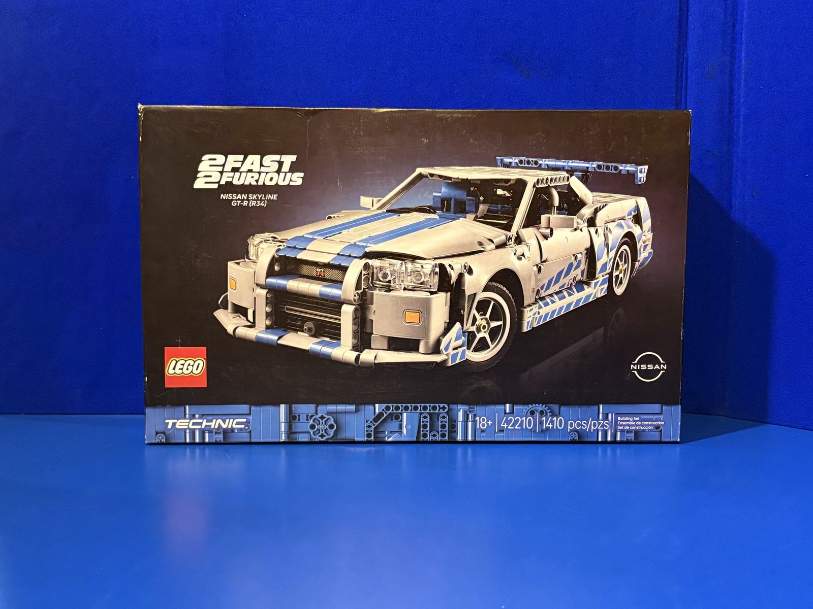 Lego Technic 42210 2 Fast 2 Furious Nissan Skyline GT-R Car