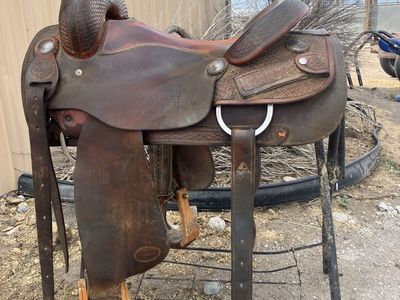 Tim Piland Cutting Saddle
