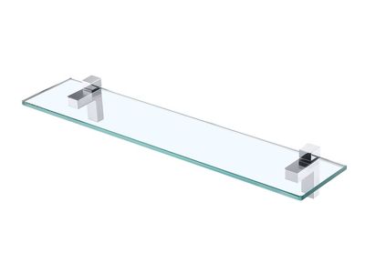New Bathroom Shelf 24 Inch Glass Shelf Wall Mounted Tempered Glass Shelve