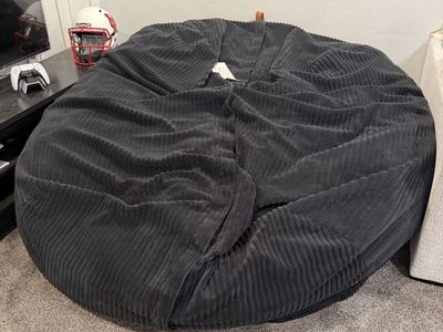 Big Joe Black 8 ft Beanbag