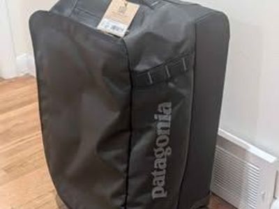 NEW Patagonia Black Hole Roller Duffel Black 40L