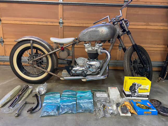 1966 Triumph Bobber Project