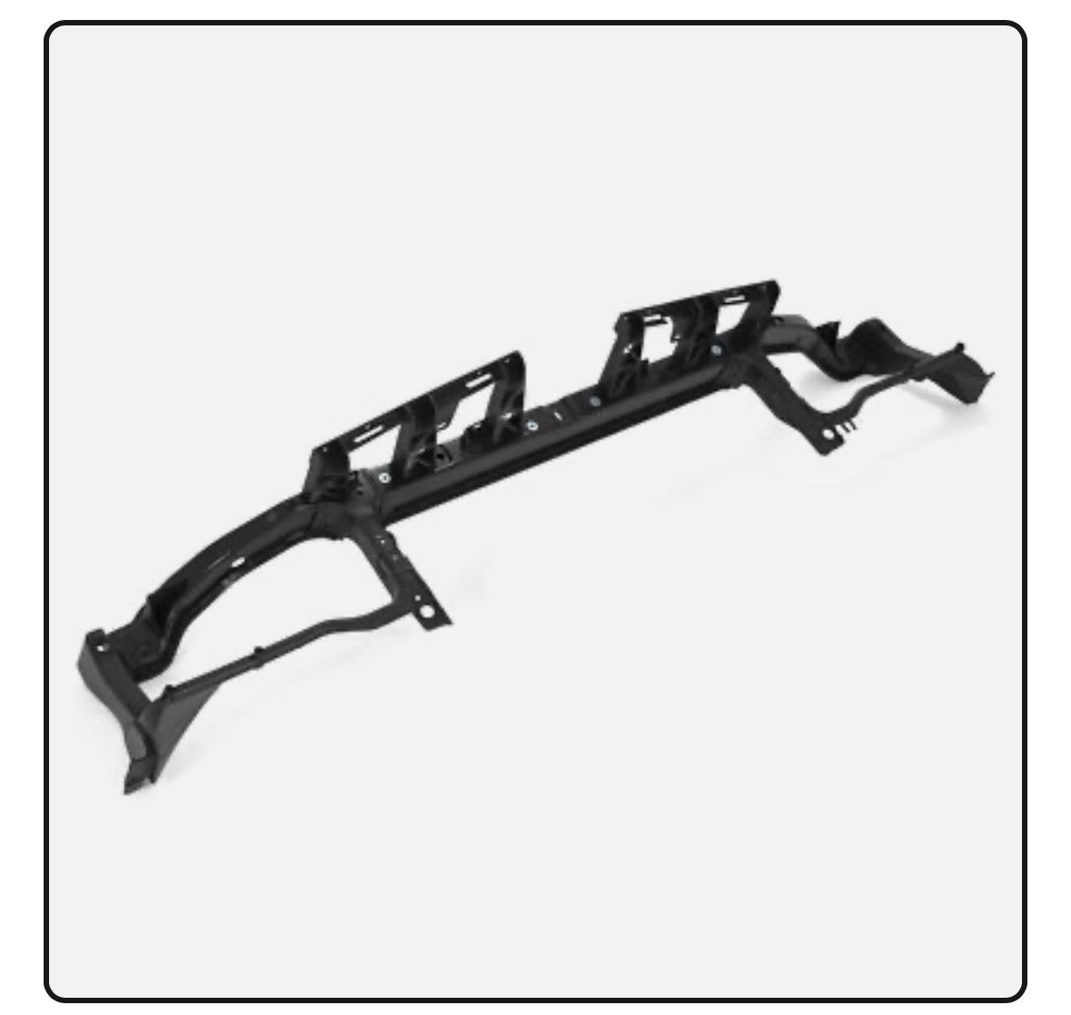Upper Radiator Support For Dodge Challenger 2008-2014 Black Upper Tie Bar