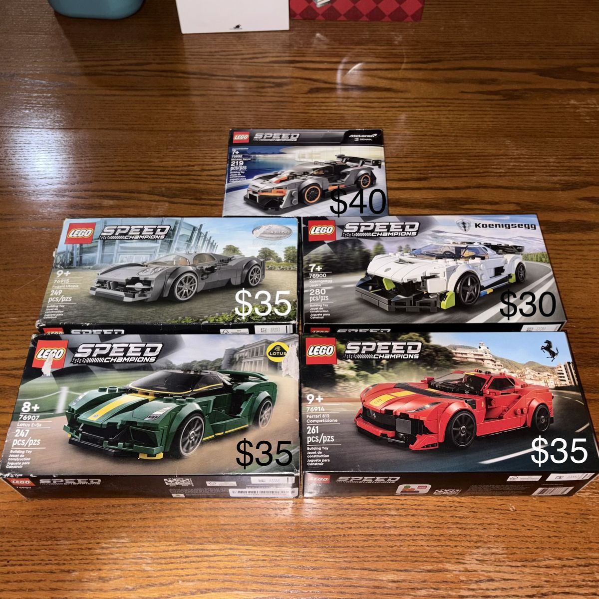 LEGO Speed Champions Car Collection
