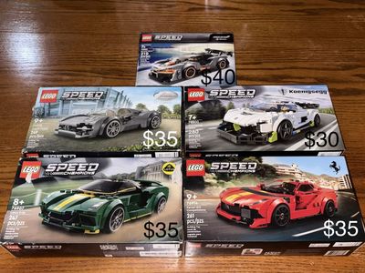 LEGO Speed Champions Car Collection