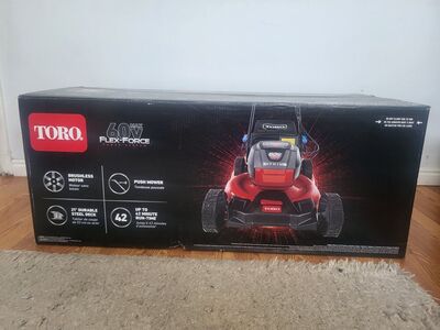 Toro battery lawn mower