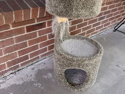 Cat Tower Multi-Level Condo Scratching Post - Cozy Pet Play Structure