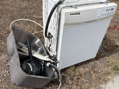 Free dishwasher and sink