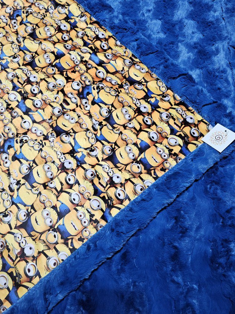 Minion Minky blanket