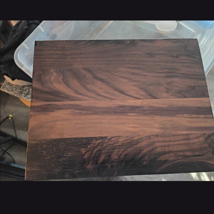 black walnut cutting board