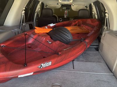 Pelican Red Ram-X Kayak with Paddle
