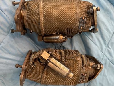Fabspeed Motorsport Corvette C8 HJS Catalytic Thermal Converters (Pair)