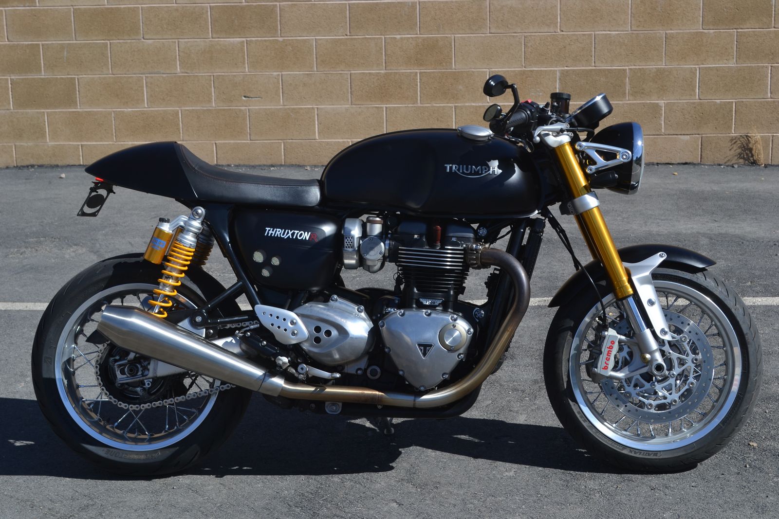 2017 Triumph Thruxton 1200 R - Cafe Racer