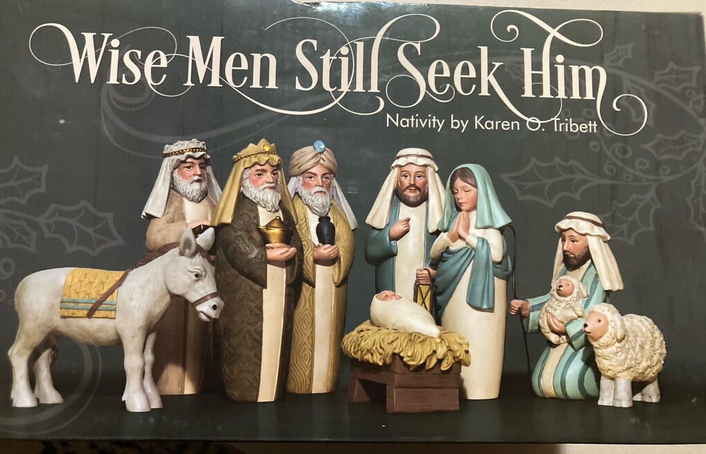 Christmas Nativity- Rare By Nauvoo Hous